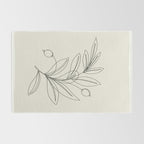 Line Olive Branch Rug Gallery Image 2