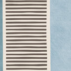 Light Blue Gray Lines Modern Minimal Abstract Artwork Coffee Mug Gallery Image 2