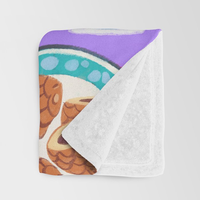 Japan Food Festival Throw Blanket Gallery Image 3