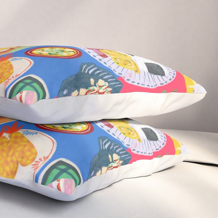 Japan Food Festival Pillow Sham Gallery Image 3
