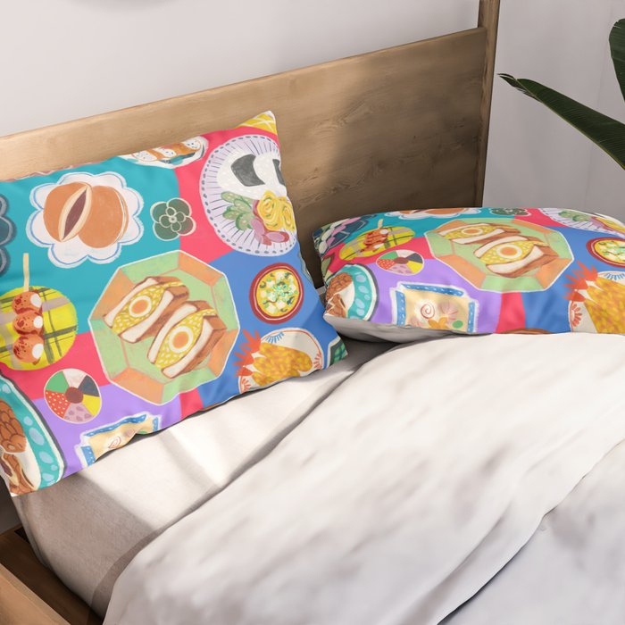 Japan Food Festival Pillow Sham Gallery Image 2