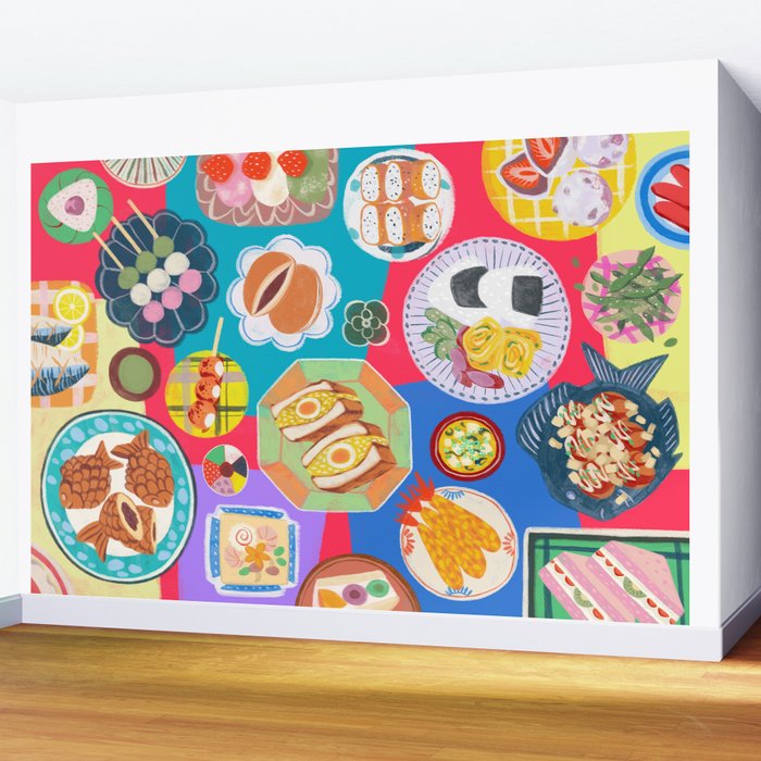 Japan Food Festival Wall Mural Gallery Image 2