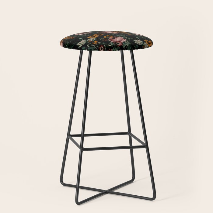 Night Roses Garden Stool Gallery Image 1