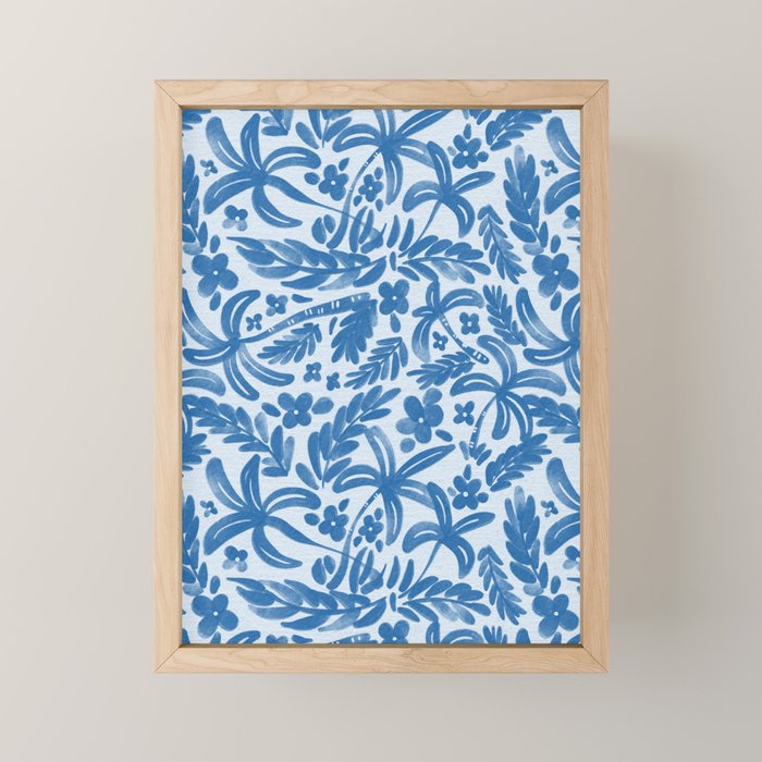 Tropical Palms Breeze Mini Art Print Gallery Image 1