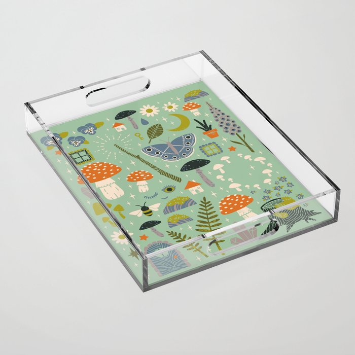 Fairy Garden Acrylic Tray Gallery Image 1