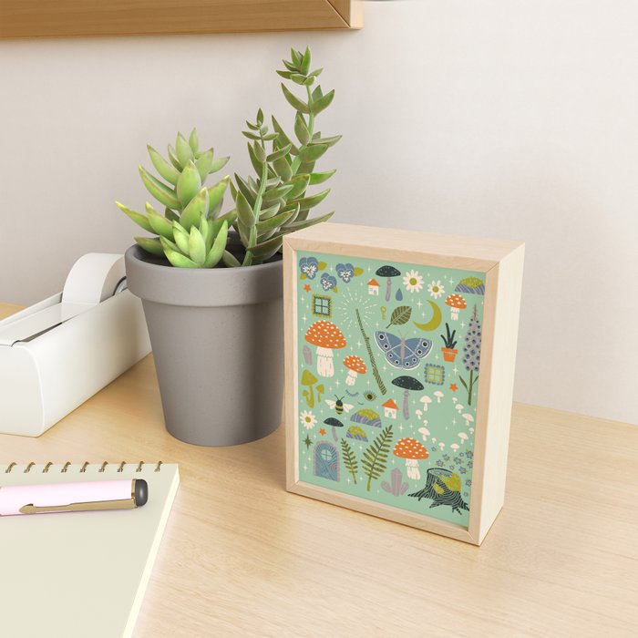 Fairy Garden Mini Art Print Gallery Image 2