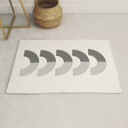 Black Rainbows Rug Gallery Image 1