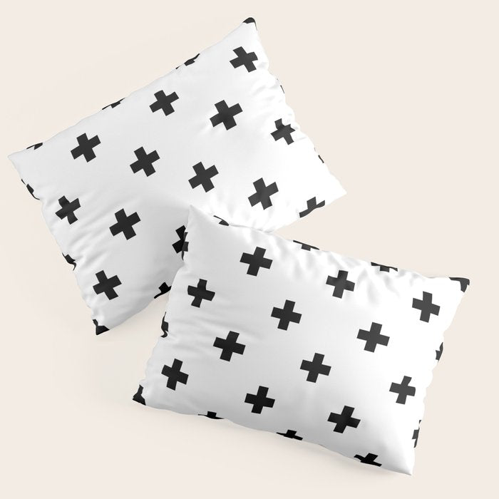 Swiss cross pattern Pillow Sham Gallery Image 3