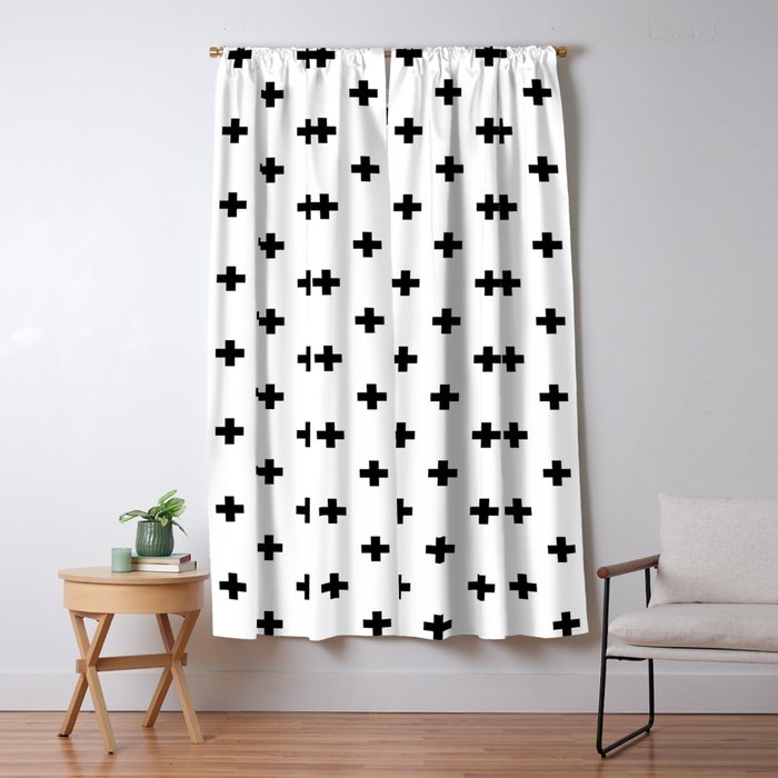 Swiss cross pattern Window Curtain Gallery Image 5