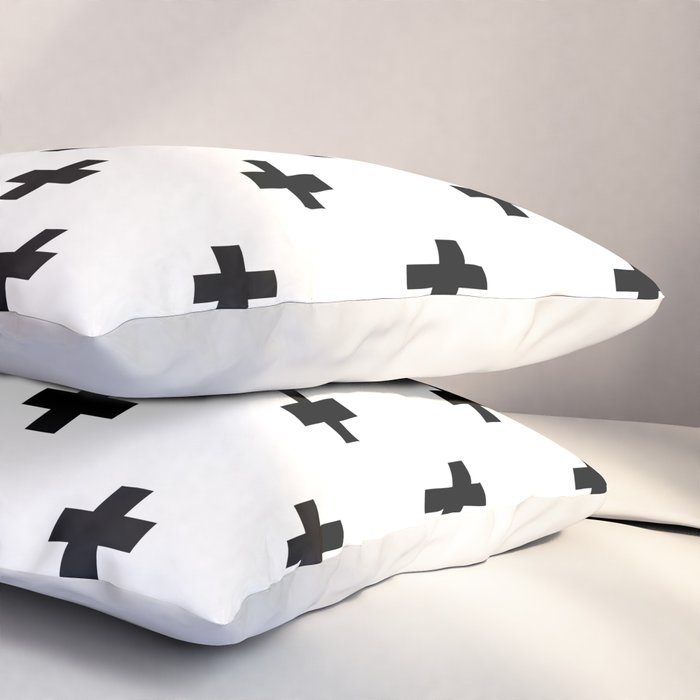 Swiss cross pattern Pillow Sham Gallery Image 3