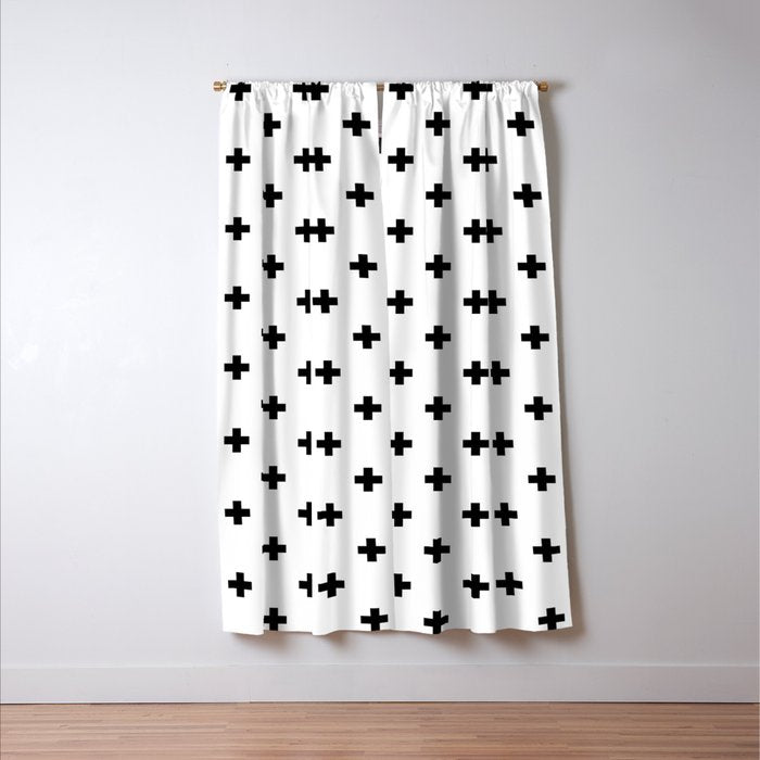 Swiss cross pattern Window Curtain Gallery Image 3