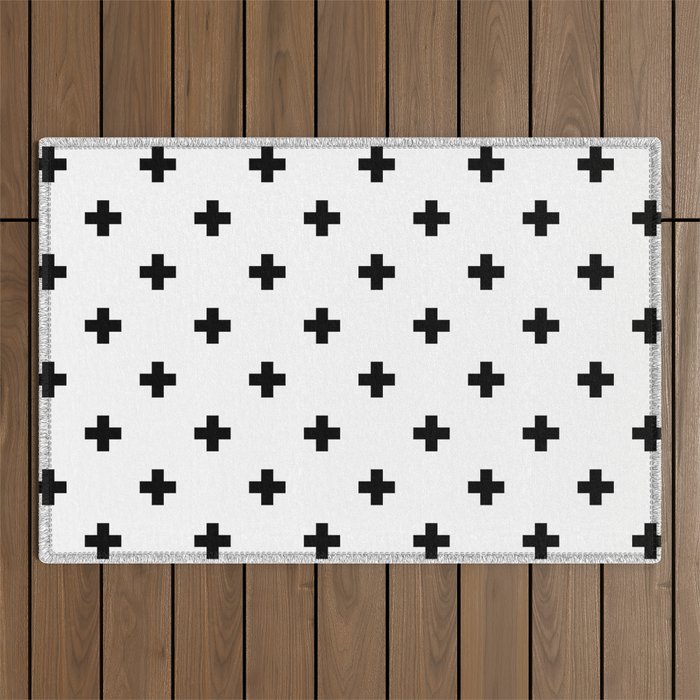 Swiss cross pattern Outdoor Rug Gallery Image 1