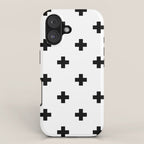 Swiss cross pattern iPhone Case Gallery Image 1