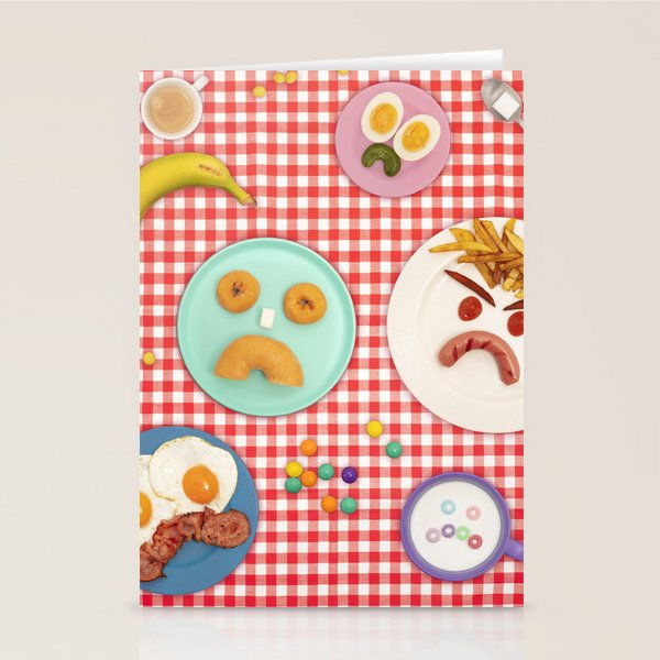 Moody breakfast :( Stationery Card Gallery Image 2