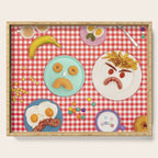 Moody breakfast :( Serving Tray Gallery Image 1