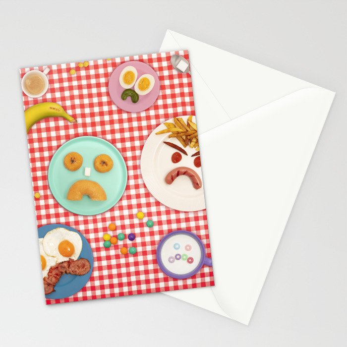 Moody breakfast :( Stationery Card Gallery Image 2