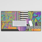 Vaporwave glitch 1 - 80s / 90s Retro Desk Mat Gallery Image 1