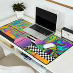 Vaporwave glitch 1 - 80s / 90s Retro Desk Mat Gallery Image 2