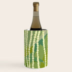 Pikake Lei strands over textured banana leaves Wine Chiller Gallery Image 2
