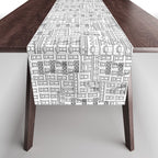 New York Hand Drawn Illustration Table Runner Gallery Image 1