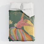 Free woman Duvet Cover Gallery Image 6