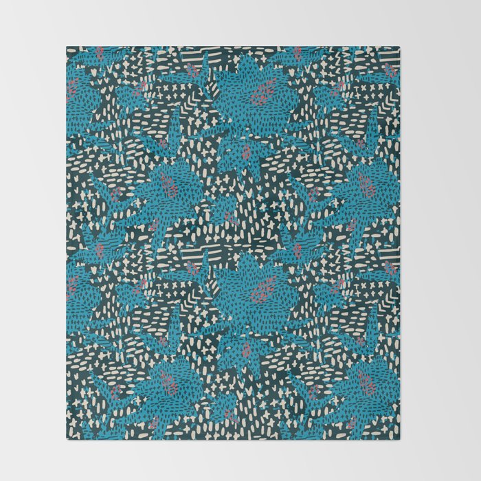BAZAAR COSMICA PRARIE Throw Blanket Gallery Image 2