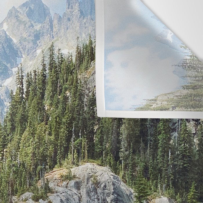 Summer in the Cascades Wall Tapestry Gallery Image 3