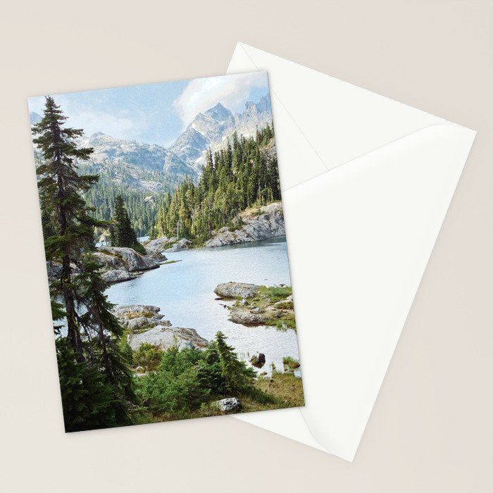 Summer in the Cascades Stationery Card Gallery Image 2