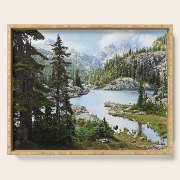 Summer in the Cascades Serving Tray Gallery Image 1