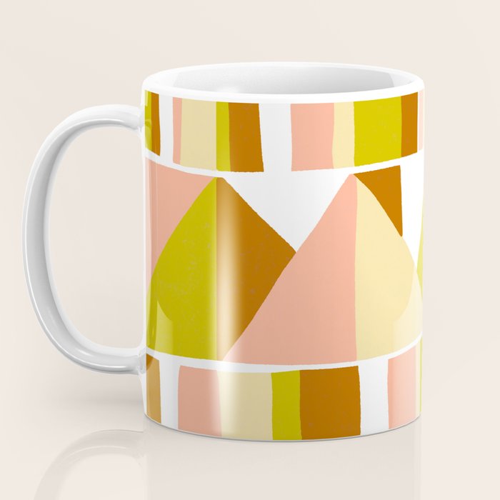 Sunwoven, sand and sage Coffee Mug Gallery Image 3