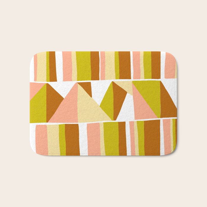 Sunwoven, sand and sage Bath Mat Gallery Image 1