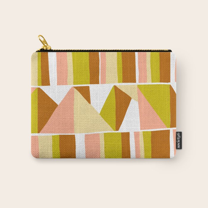 Sunwoven, sand and sage Carry All Pouch Gallery Image 1