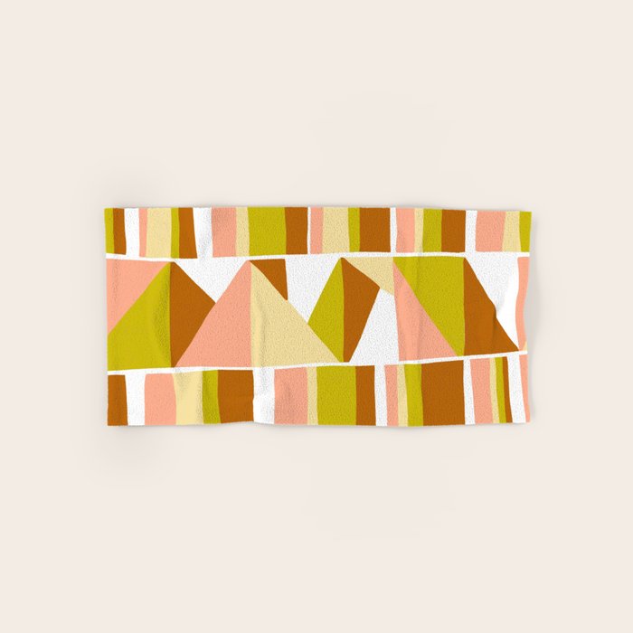 Sunwoven, sand and sage Bath Towel Gallery Image 1