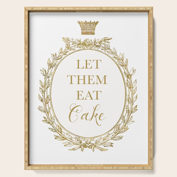 Let them eat cake Serving Tray Gallery Image 1