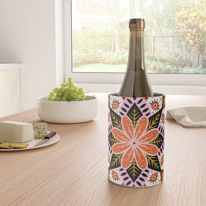 Pepper Mandala - Marigold Palette Wine Chiller Gallery Image 4