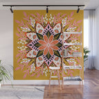 Pepper Mandala - Marigold Palette Wall Mural Gallery Image 1