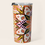 Pepper Mandala - Marigold Palette Travel Mug Gallery Image 3