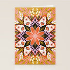 Pepper Mandala - Marigold Palette Stationery Card Gallery Image 2