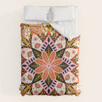 Pepper Mandala - Marigold Palette Duvet Cover Gallery Image 6