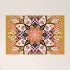 Pepper Mandala - Marigold Palette Welcome Mat Gallery Image 1