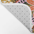 Pepper Mandala - Marigold Palette Bath Mat Gallery Image 2