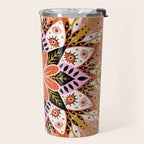 Pepper Mandala - Marigold Palette Travel Mug Gallery Image 2