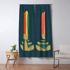 Little rainbow flower Window Curtain Gallery Image 5