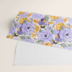 Colorful birds in garden flowers YL Wrapping Paper Gallery Image 2