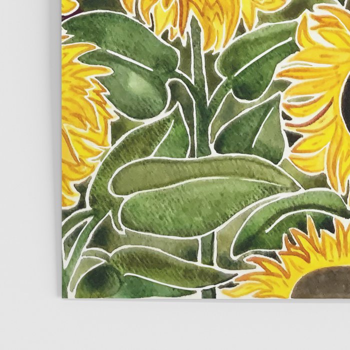 Sunflower Field Poster Gallery Image 3