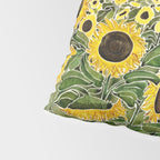 Sunflower Field Pillow Sham Gallery Image 4