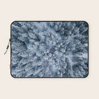 Winter Pine Forest Laptop Sleeve Gallery Image 1