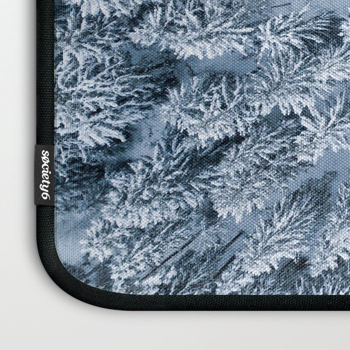 Winter Pine Forest Laptop Sleeve Gallery Image 3