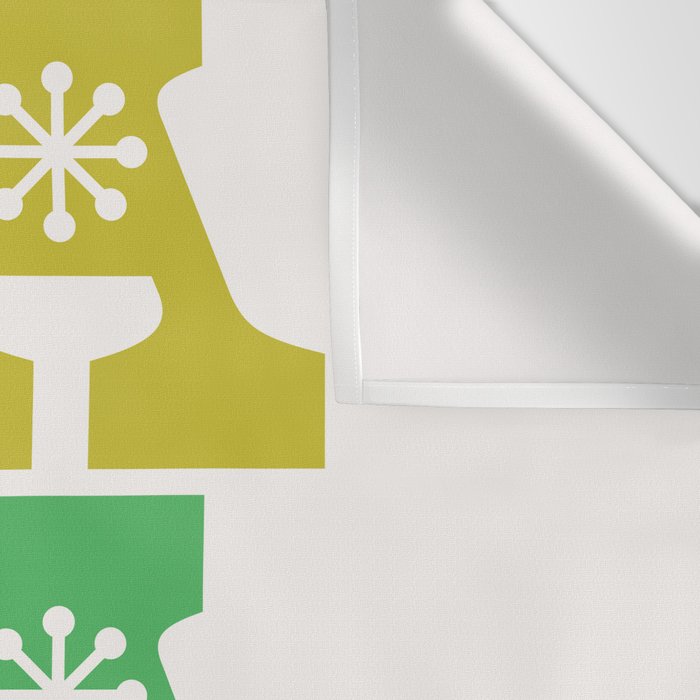 Fa La La- Pink & Green Wall Tapestry Gallery Image 3