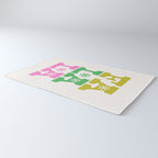 Fa La La- Pink & Green Rug Gallery Image 3
